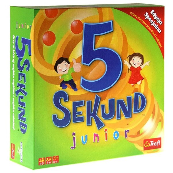Joc de societate pentru copii Trefl 5 Secunde Junior